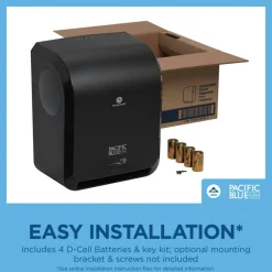 Pacific Blue Ultra Automated High-Capacity Paper Towel Dispenser, 59590, 16