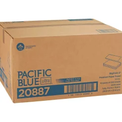 Pacific Blue Ultra by GP PRO, 1-Ply, Z-Fold Paper Towels, 10.2