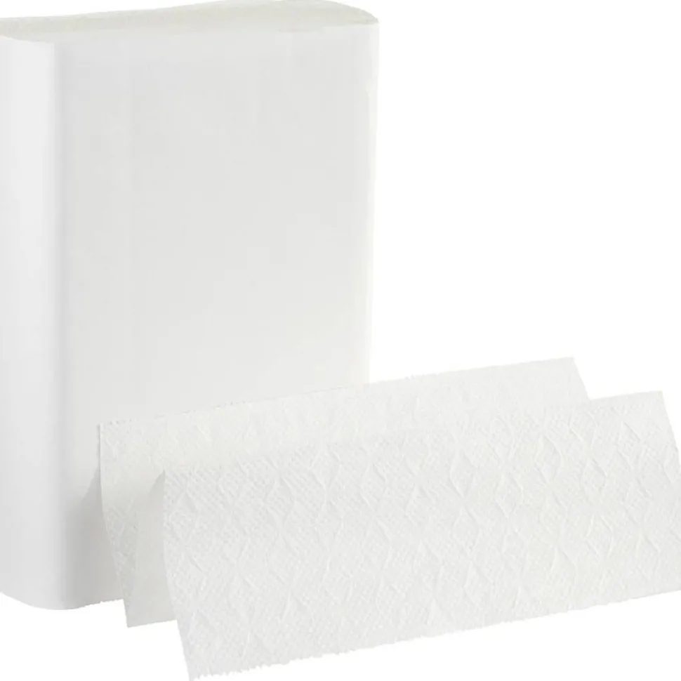 Pacific Blue Ultra by GP PRO, 1-Ply, Z-Fold Paper Towels, 10.2" X 10.8", White, 220 Sheets per Pack, 10 Packs Per Case