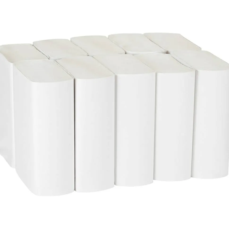 Pacific Blue Ultra by GP PRO, 1-Ply, Z-Fold Paper Towels, 10.2" X 10.8", White, 220 Sheets per Pack, 10 Packs Per Case