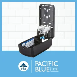 Pacific Blue Ultra Wall-Mount Manual Soap & Sanitizer Dispenser, 11.49
