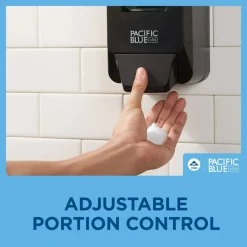 Pacific Blue Ultra Wall-Mount Manual Soap & Sanitizer Dispenser, 11.49