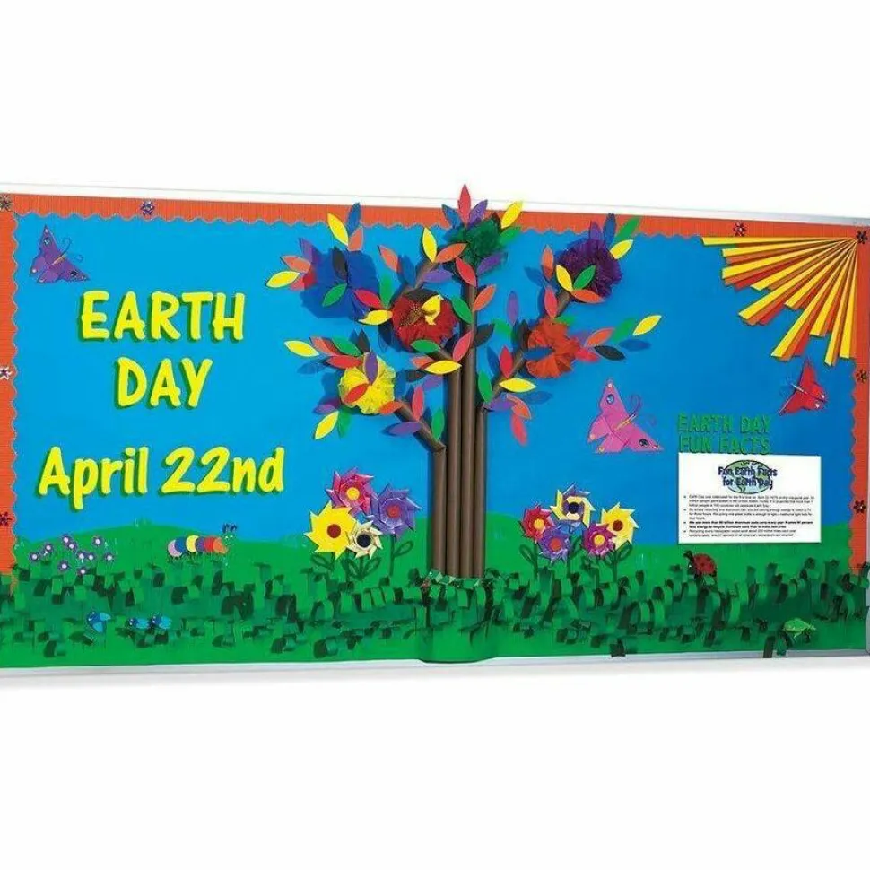 Pacon Bordette Decorative Border, 2.25" x 50 ft, Orange