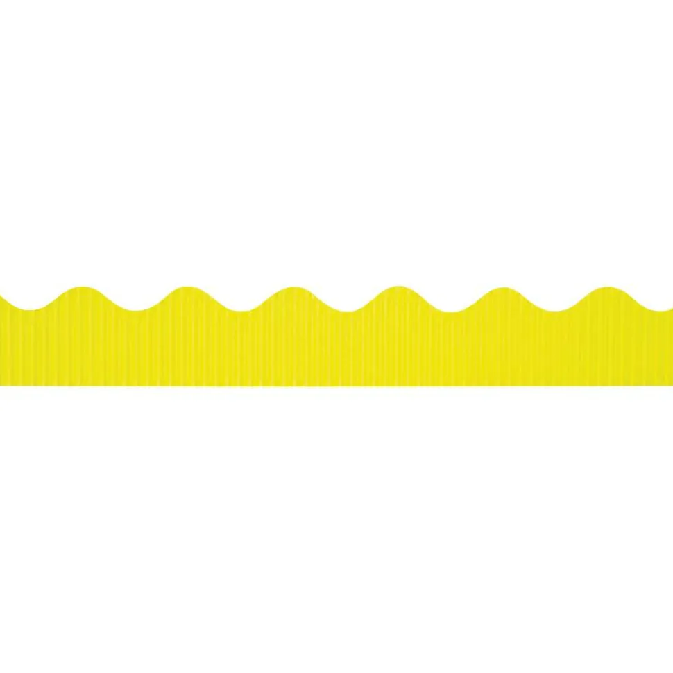 Pacon Bordette Scalloped Border, Canary