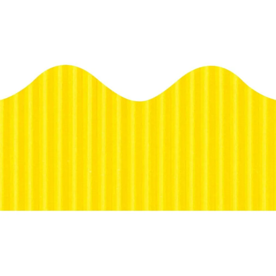 Pacon Bordette Scalloped Border, Canary