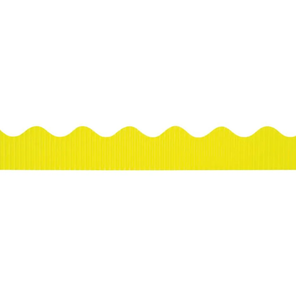 Pacon Bordette Scalloped Border, Canary