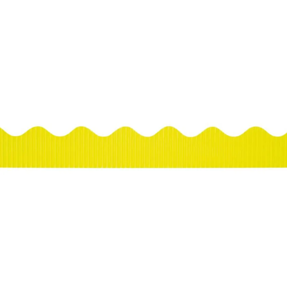 Pacon Bordette Scalloped Border, Canary