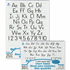 Pacon Chart Tablet, 24" x 32", 1 1/2" Ruled, 25 Sheets