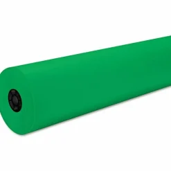 Pacon Decorol Flame-Retardant Paper Roll, 36" x 1000', Festive Green