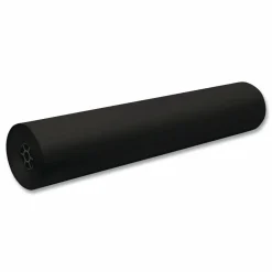 Pacon Decorol Flame-Retardant Paper Roll, 36" x 1000', Black