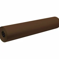 Pacon Decorol Flame-Retardant Paper Roll, 36" x 1000', Dark Brown