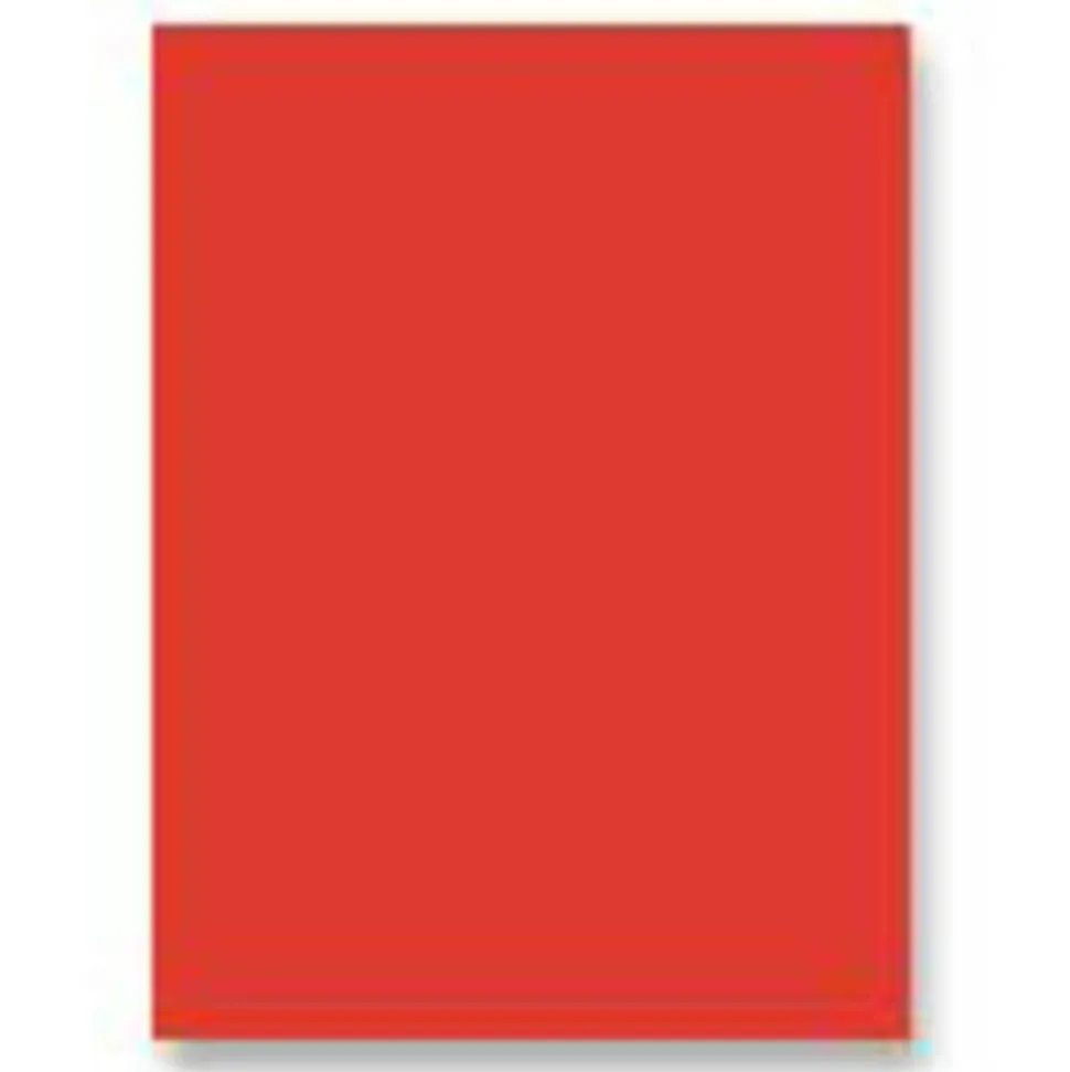 Pacon Decorol Flame-Retardant Paper Roll, 36" x 1000', Festive Red