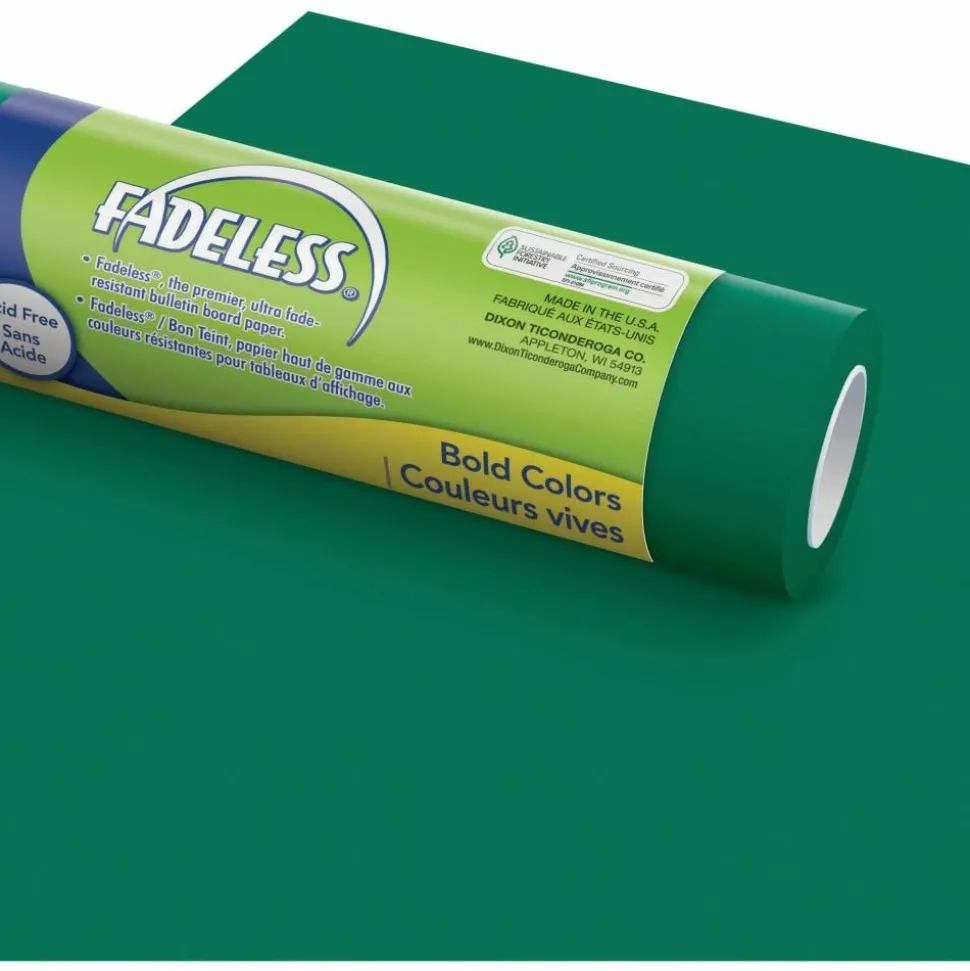 Pacon Fadeless Art Paper Roll, 48" x 50', Emerald Green