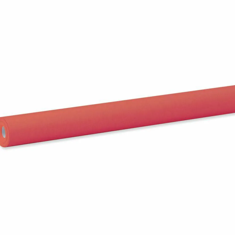 Pacon Fadeless Art Paper Roll, 48" x 50', Flame Red