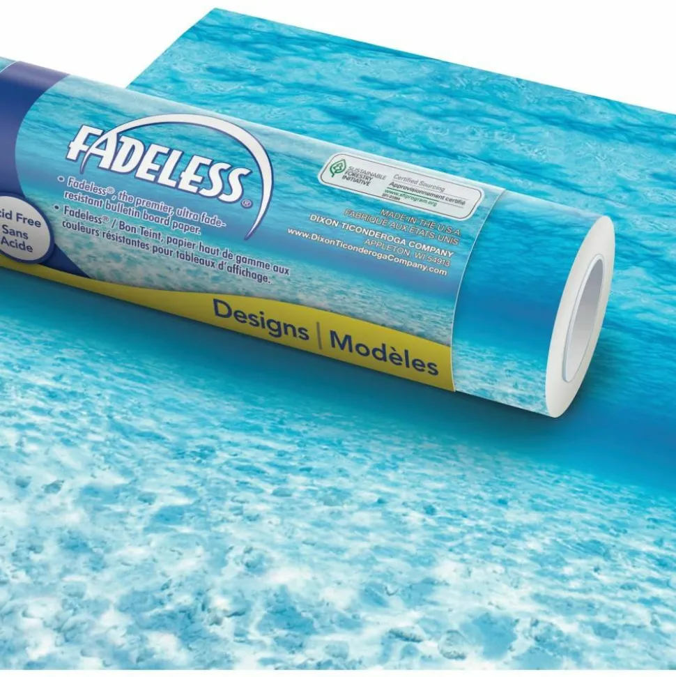 Pacon Fadeless Designs Bulletin Board Paper, 48" x 50', Under The Sea