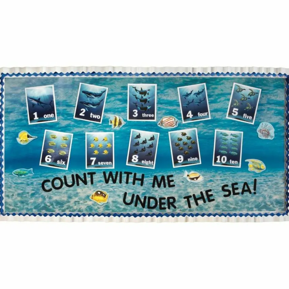 Pacon Fadeless Designs Bulletin Board Paper, 48" x 50', Under The Sea