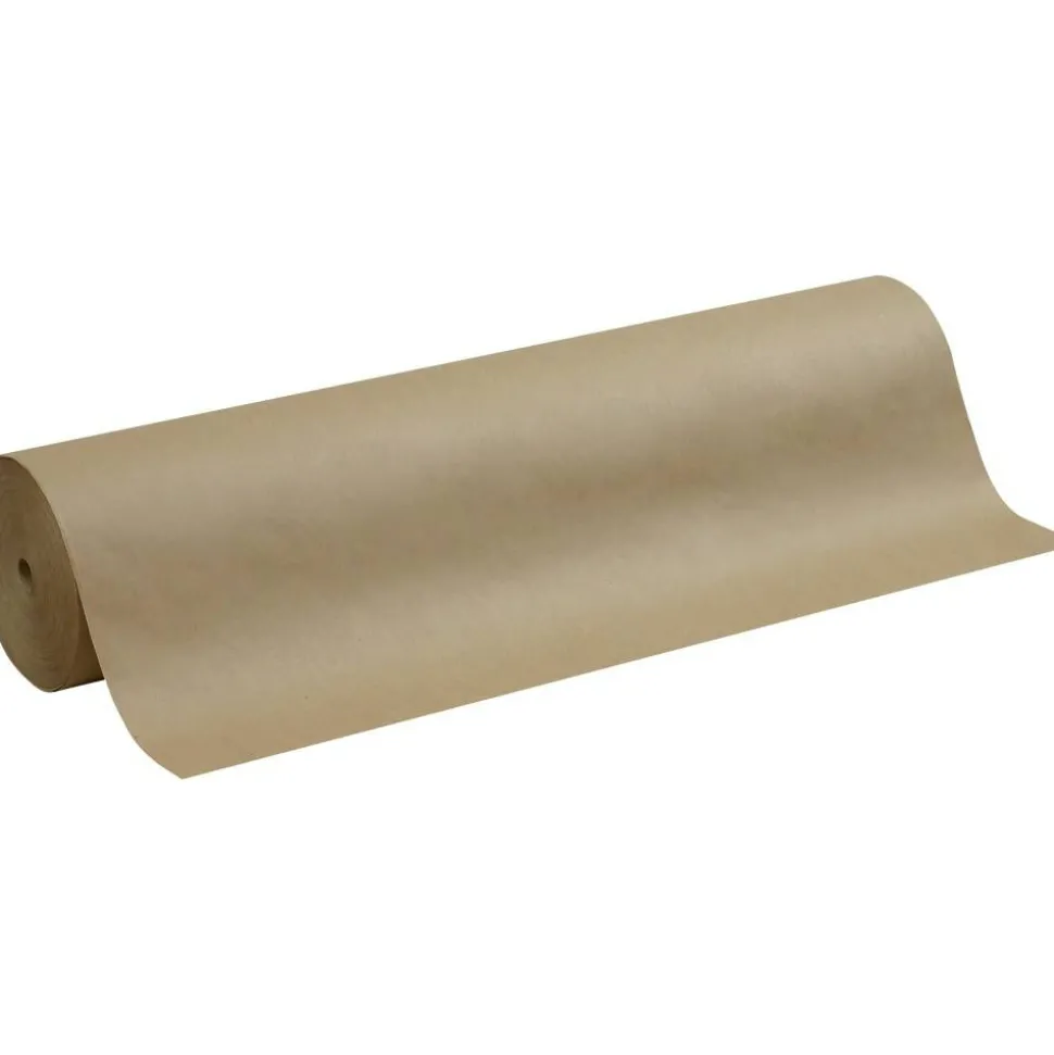 Pacon Kraft Wrapping Paper, 100% Recycled, 50 Lb., 36" x 1,000', Brown