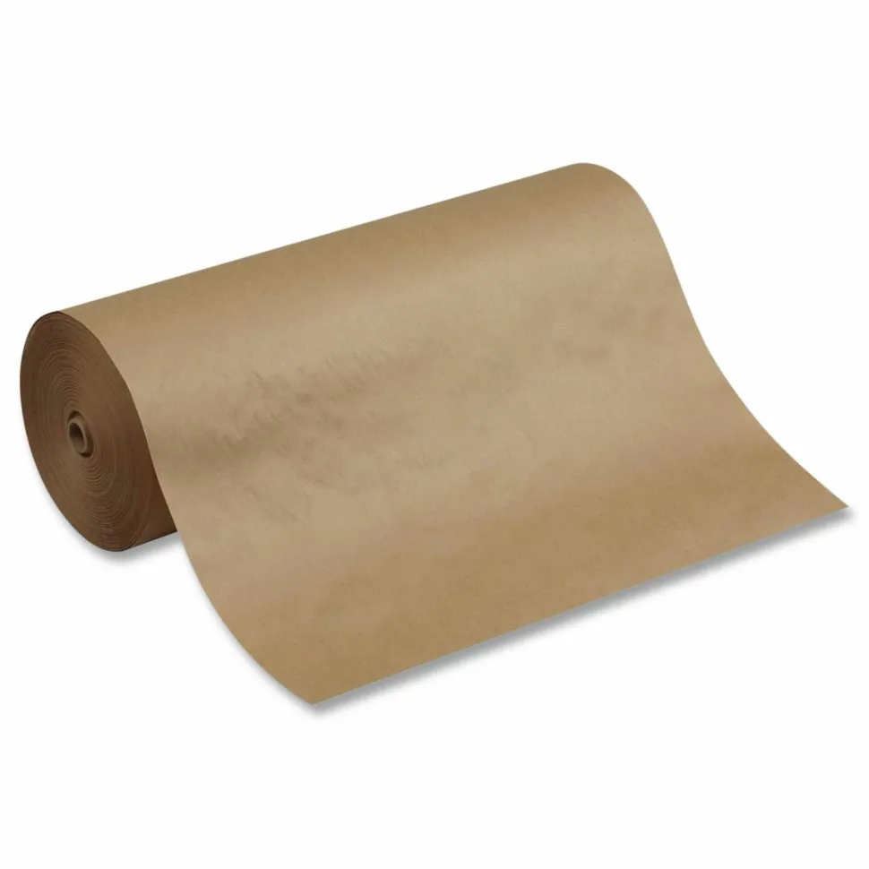 Pacon Kraft Wrapping Paper, 100% Recycled, 50 Lb., 24" x 1,000', Brown