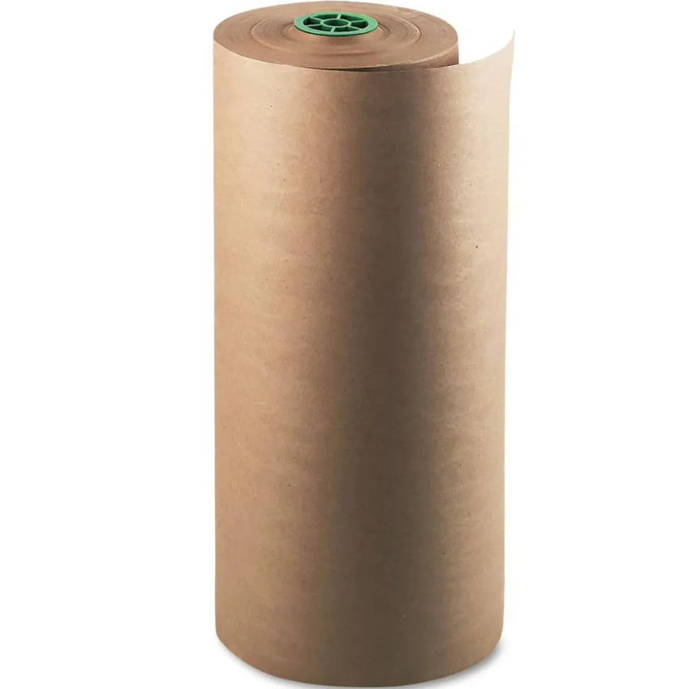 Pacon Kraft Wrapping Paper, 100% Recycled, 50 Lb., 24" x 1,000', Brown