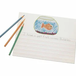Pacon Multi-Program Picture Story Paper, 9" x 12", Grade 1-3, Pack Of 500 Sheets