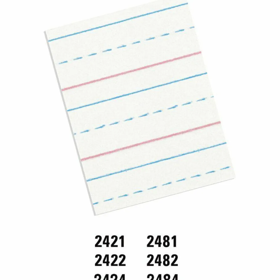Pacon Multi-Program Picture Story Paper, 9" x 12", Grade 1-3, Pack Of 500 Sheets