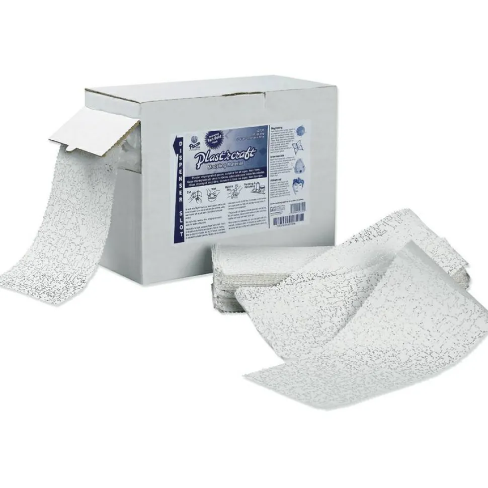 Pacon Plast'r Craft, White, 20 lbs