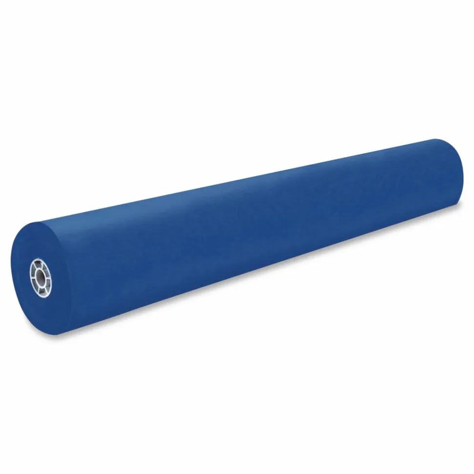 Pacon Rainbow Duo-Finish Kraft Paper Roll, 36" x 1000', Royal Blue