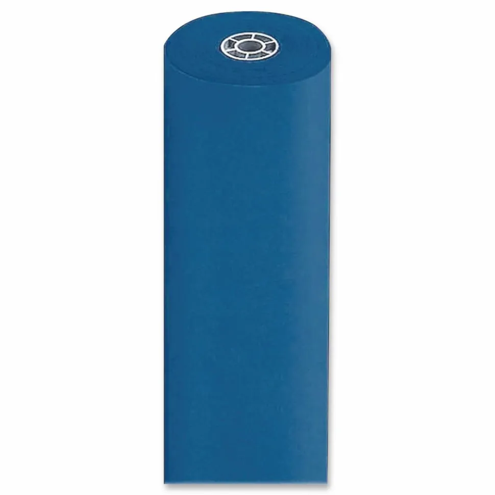 Pacon Rainbow Duo-Finish Kraft Paper Roll, 36" x 1000', Royal Blue