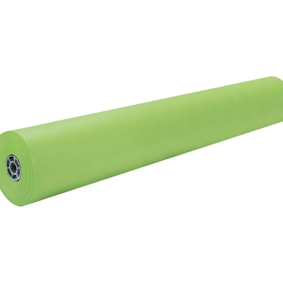 Pacon Rainbow Duo-Finish Kraft Paper Roll, 36" x 1000', Light Green
