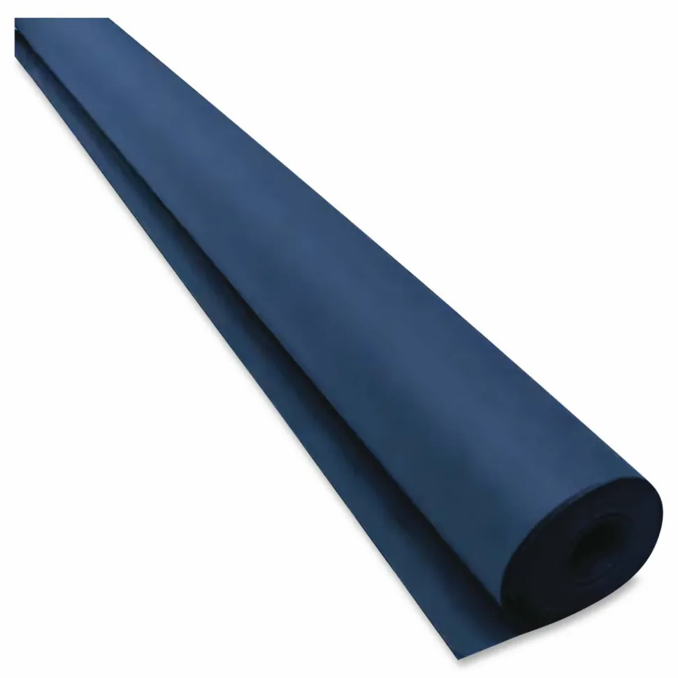 Pacon Rainbow Duo-Finish Kraft Paper Roll, 36" x 1000', Dark Blue