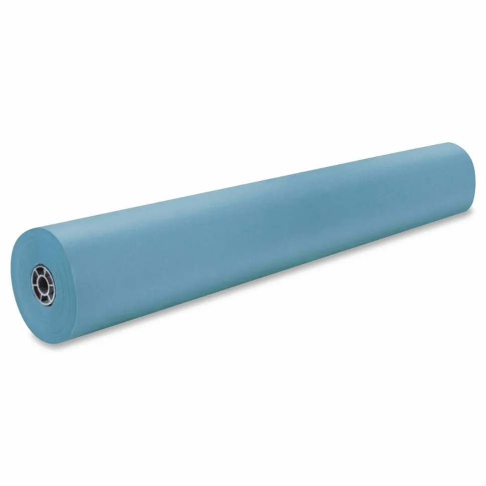 Pacon Rainbow Duo-Finish Kraft Paper Roll, 36" x 1000', Sky Blue