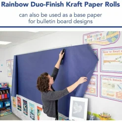 Pacon Rainbow Duo-Finish Kraft Paper Roll, 36" x 1000', Emerald