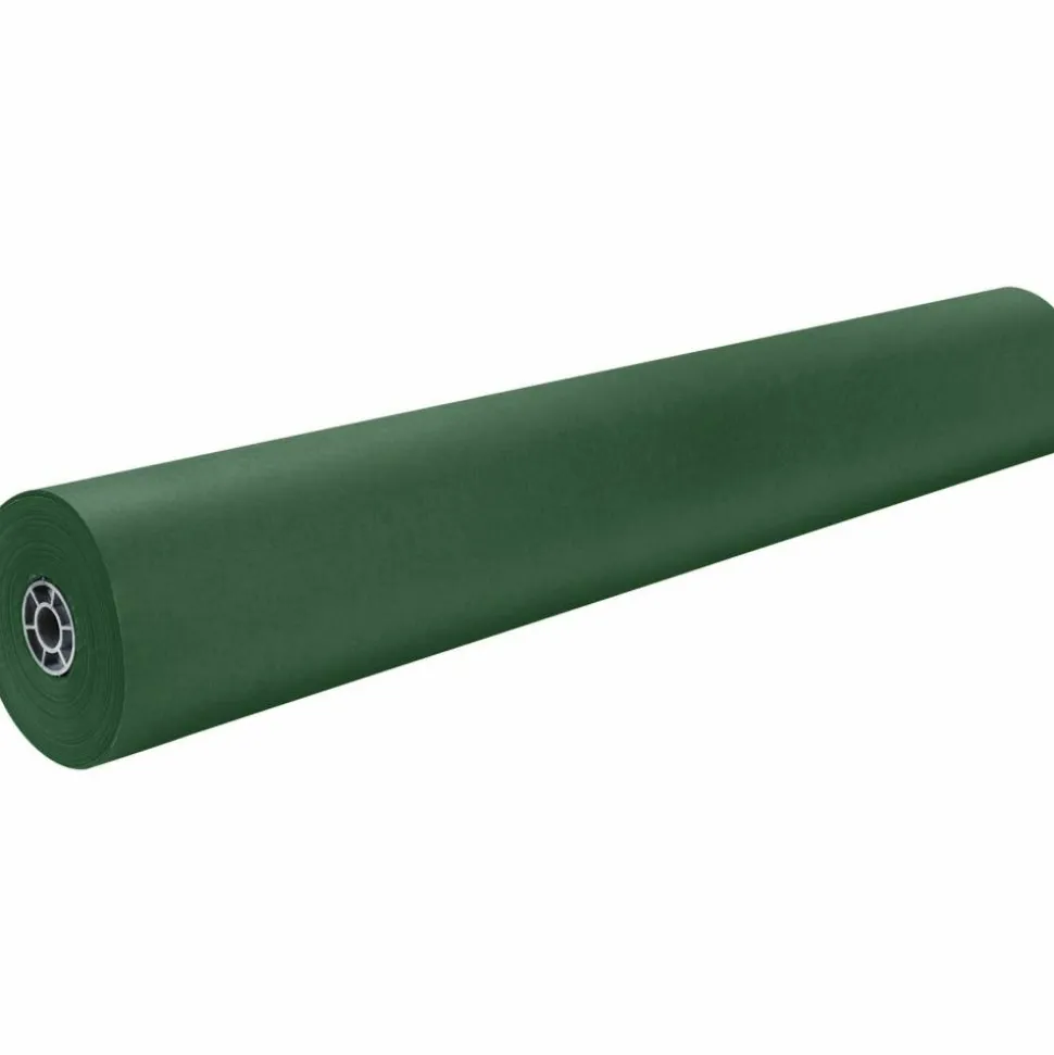 Pacon Rainbow Duo-Finish Kraft Paper Roll, 36" x 1000', Emerald
