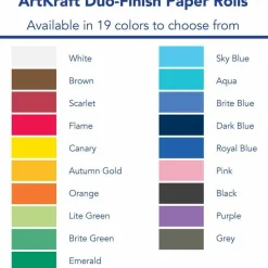 Pacon Spectra ArtKraft Duo-Finish Paper, 48 lb Text Weight, 36