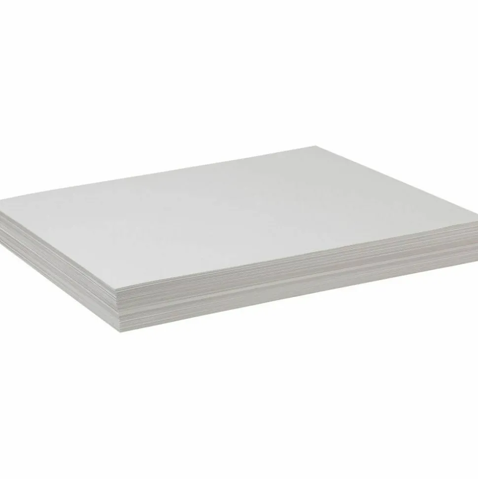Pacon Sulphite Drawing Paper, 18" x 24", 50 Lb, White, 500 Sheets