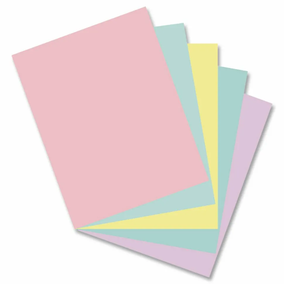 Pacon Array Card Stock, 65 lb. Cover Weight, 8.5 x 11, Assorted, 250/Pack