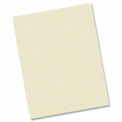 Pacon Array Card Stock, 65 lb Cover Weight, 8.5 x 11, Ivory, 100/Pack