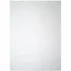 Pacon Chart Pad, 24" x 32", 2-Hole Top Punched, 1" Ruled, 70 Sheets