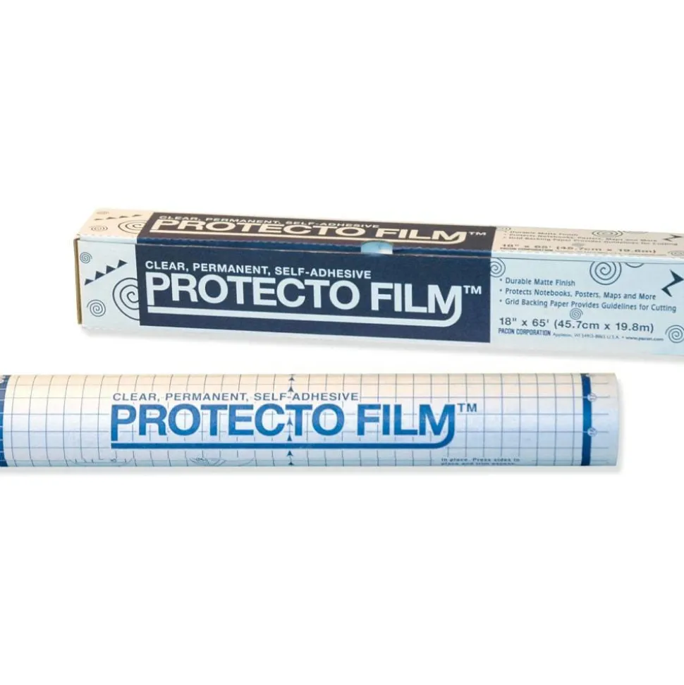 Pacon Clear Protecto Film, 18" x 65'