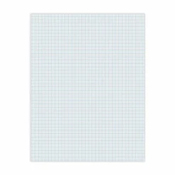 Pacon Composition Paper, 8.5 x 11, Quadrille: 4 sq/in, 500/Pack