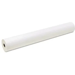 Pacon Easel Rolls, 24" x 200', 35 Lb, White