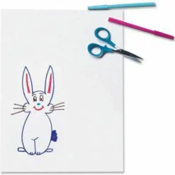 Pacon Medium Weight Tagboard, 24 x 36, White, 100/Pack