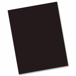 Pacon Multi-Use Card Stock, Black, Letter (8.5