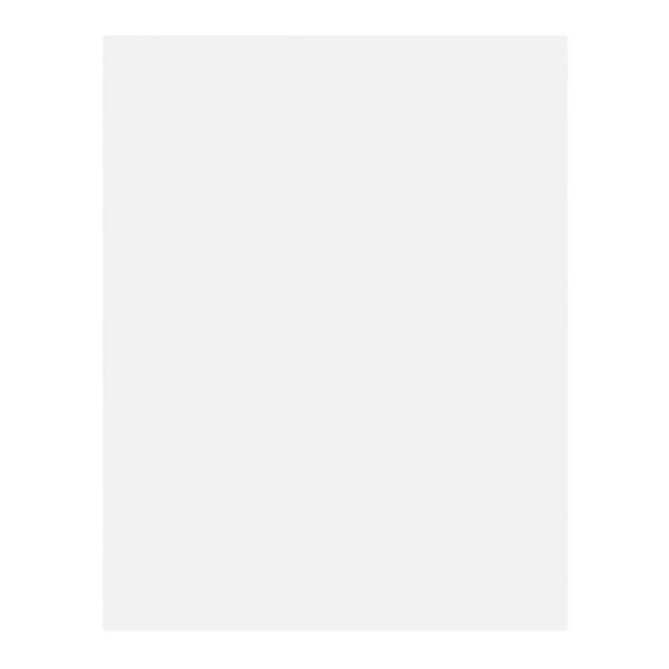 Pacon Peacock Railroad Board, 22" x 28", 4-Ply, White, Carton Of 100 Sheets, PAC104225