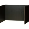 Pacon Round Table Privacy Board, 80% Recycled, Black, Pack Of 4