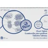 Pacon Ruled Chart Tablet - 30 Sheets - Spiral Bound - Ruled - 1" Ruled - 24"x16" - White Paper - Stiff Cover - 74630