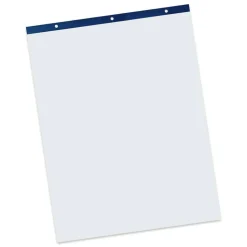 Pacon Unruled Easel Pads - 50 Sheets - Plain - Stapled/Glued - Unruled Front Ruling - 27"x34" Sheet Size - 3385