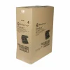 Pactiv Evergreen SmartLock Foam Hinged Lid Container, Large, 3 Compartments, 9 x 9.5 x 3.3, Black, 150/Carton