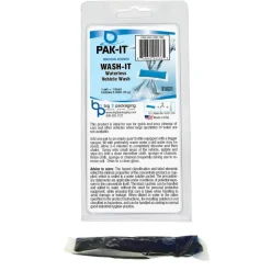 PAK-IT Wash-IT Waterless Vehicle Wash Packet, Breezy Scent, Pack Of 5