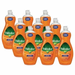 Palmolive Ultra Antibacterial Dishwashing Liquid, 20 oz Bottle, 9/Carton